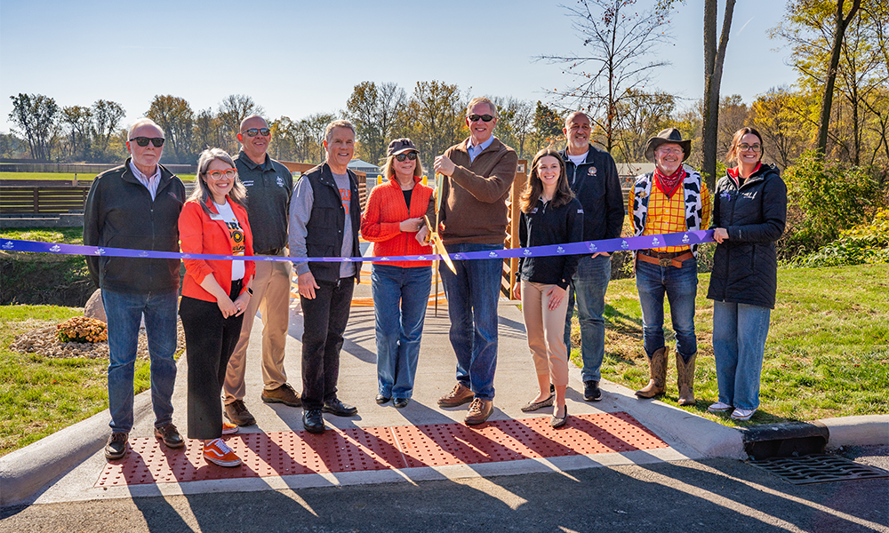 Farmen Footbridge Dedication