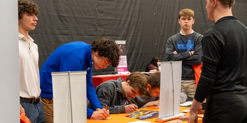 2024 Seneca County Higher Ed Day Calvert students