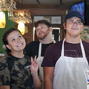 Reino's Pizza and Pasta waitstaff