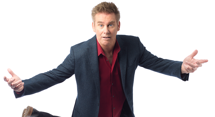 Comedian Brian Regan '80 at Lakeside
