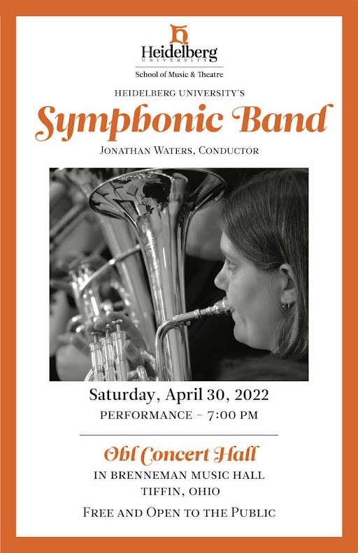 Heidelberg Symphonic Band Concert Poster
