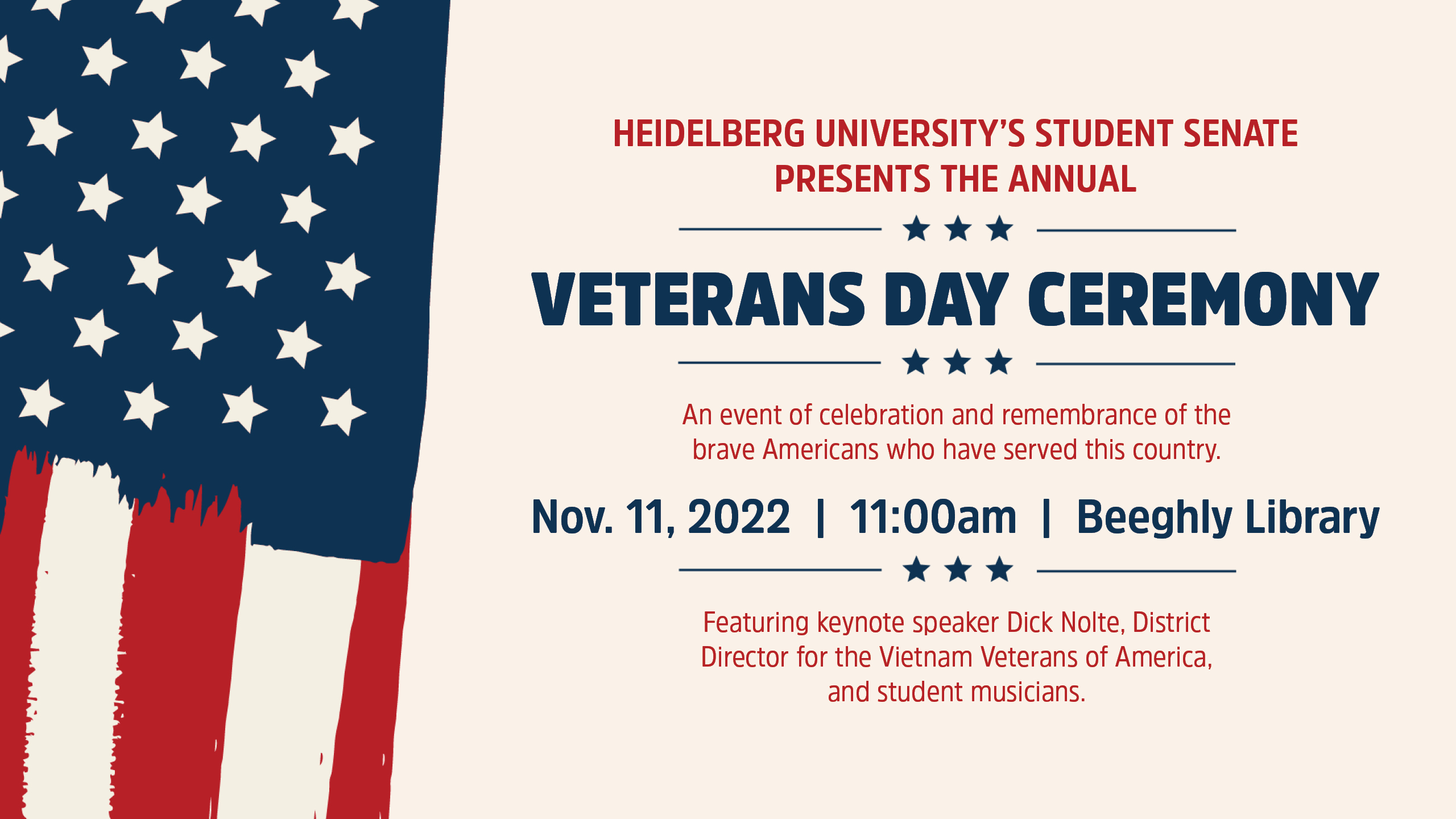 Veterans Day Ceremony 2022