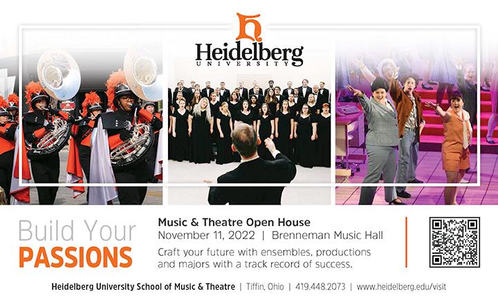 School of Music & Theatre Open House Header 2022