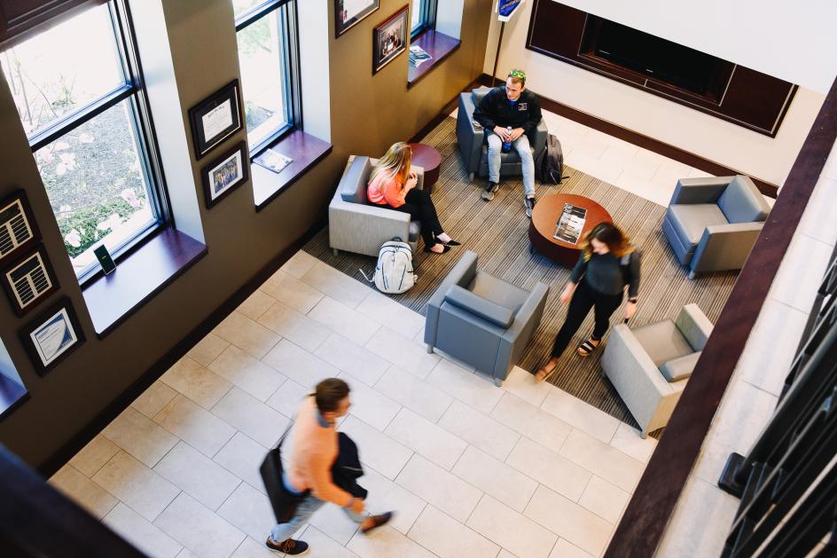 Adams Hall lobby