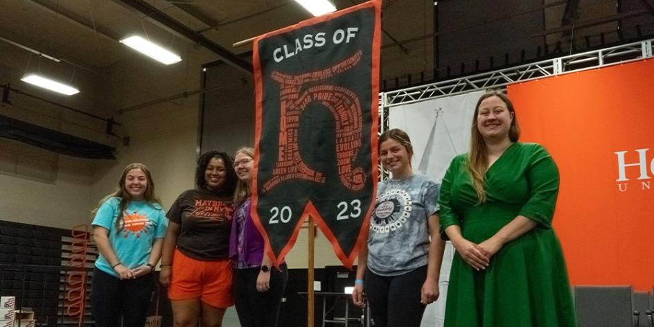 Class of '23 banner reveal