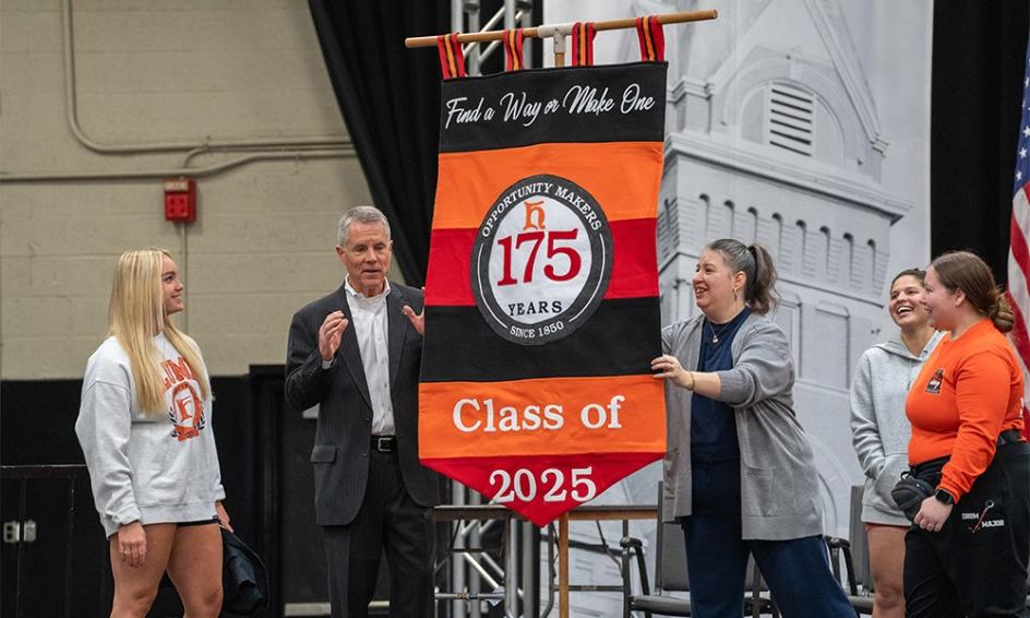 Class of '25 banner reveal