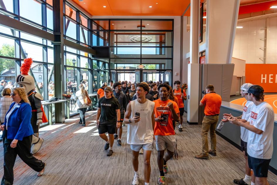 Frann's Fieldhouse dedication