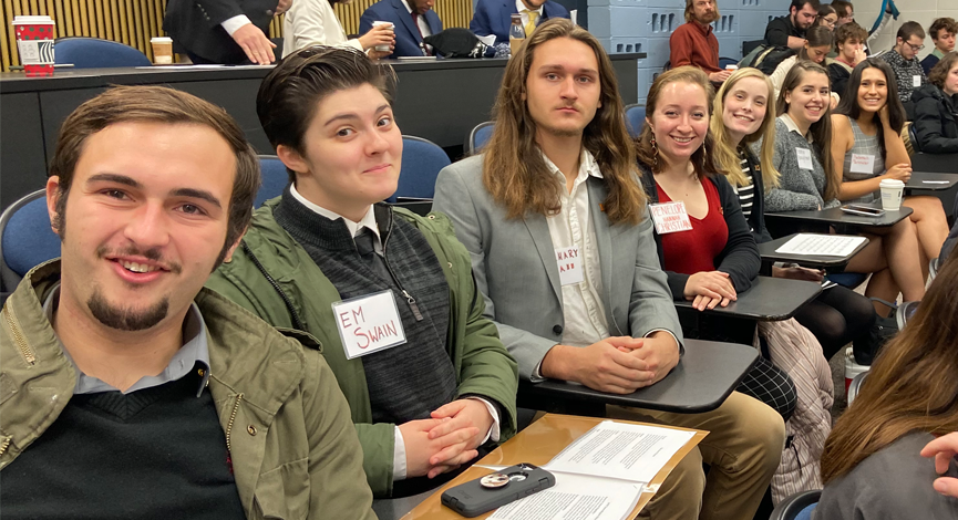 Ethics Bowl Team successful in regional competition