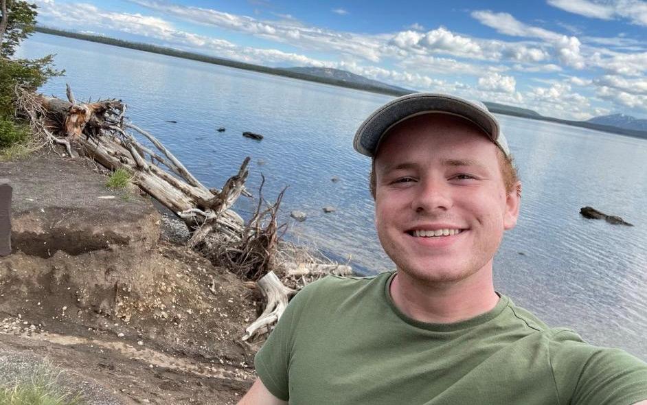 Gavin Buurma at his internship at the Utah Festival Opera & Musical Theatre