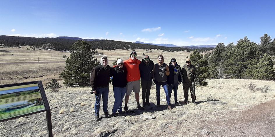 HU Students in Colorado for Environmental Studies Class