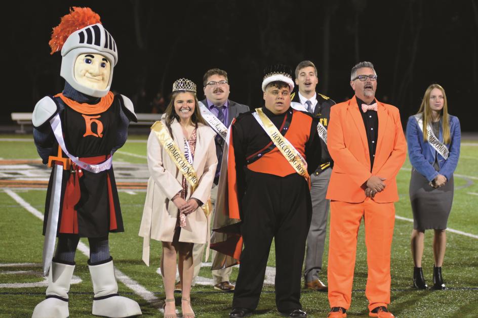 Lauren Mussig and Seth Eisenhower were named 2021 Heidelberg Homecoming Royalty.