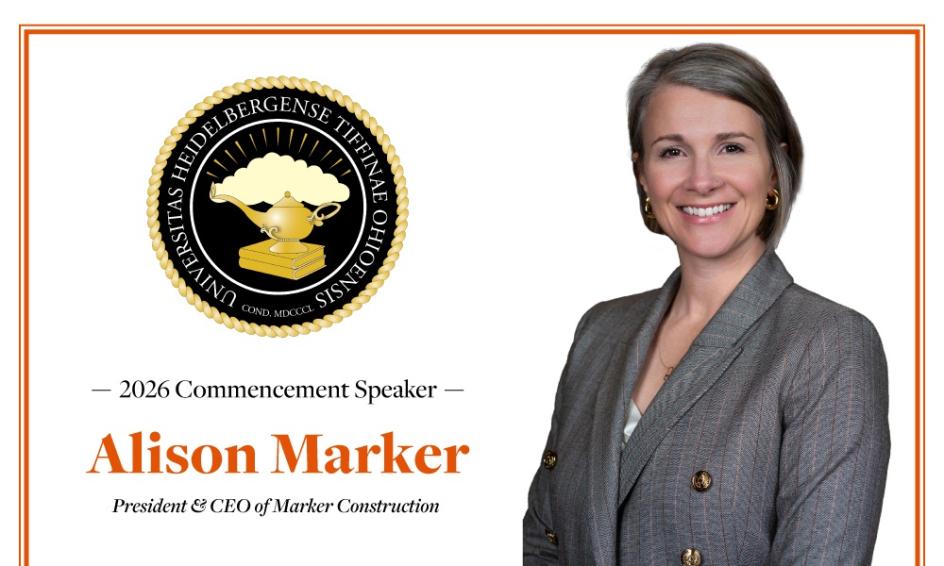 Alison Marker Commencement speaker 2026