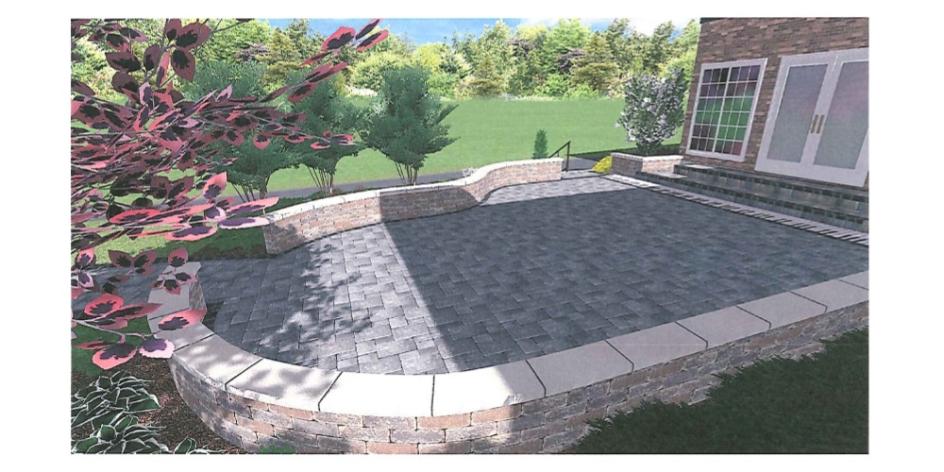 Pancoast Patio rendering