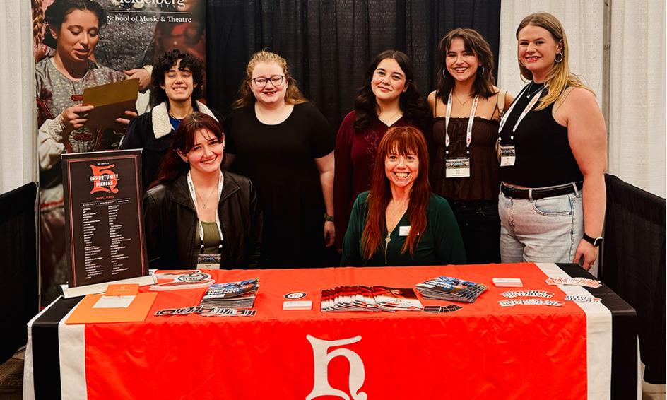 Heidelberg Students at the Southeastern Theatre Conference