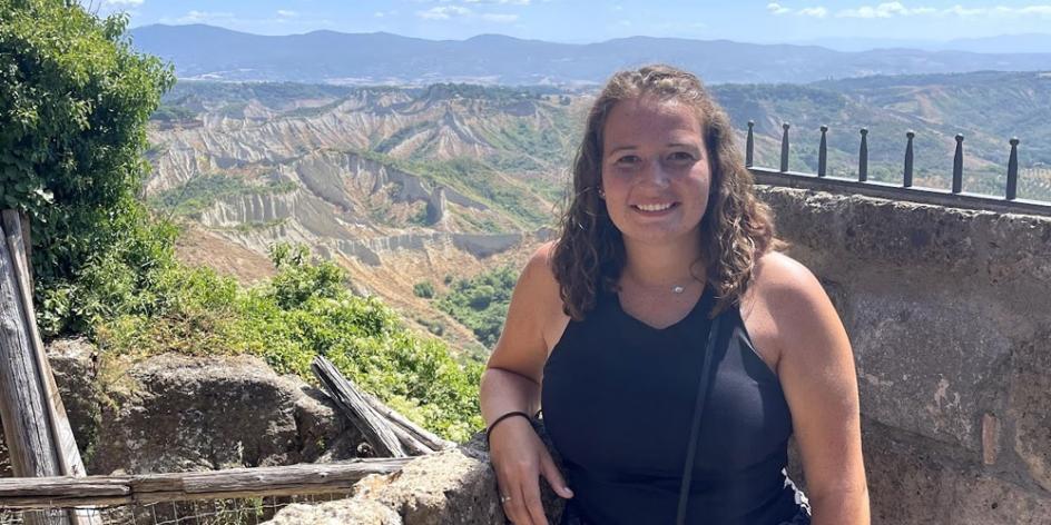 Junior Courtney Temple spent 2 weeks this summer shadowing physicians in an Italian hospital on her way to a career in medicine.