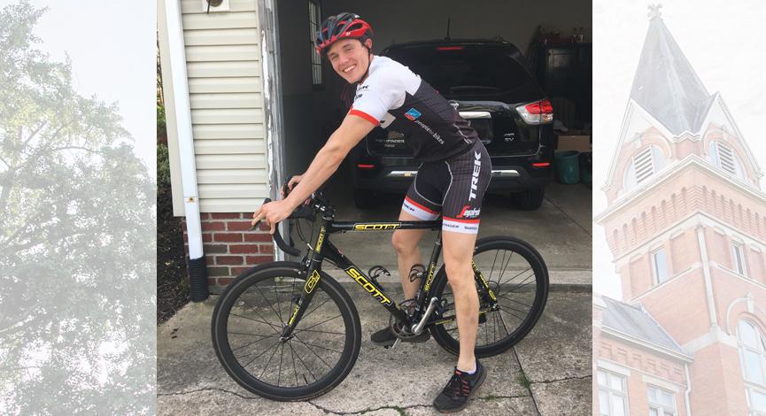 ’20 grad going the extra mile(s) in charity bike ride