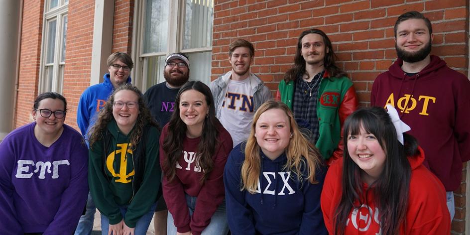 The presidents of Heidelberg's Greek groups