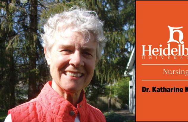 Dr. Kathy Kolcaba, expert on comfort care, spoke to Dr. Karen Estridge's nursing students by zoom.