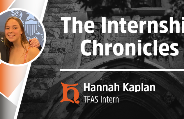 Internship Chronicles Hannah Kaplan