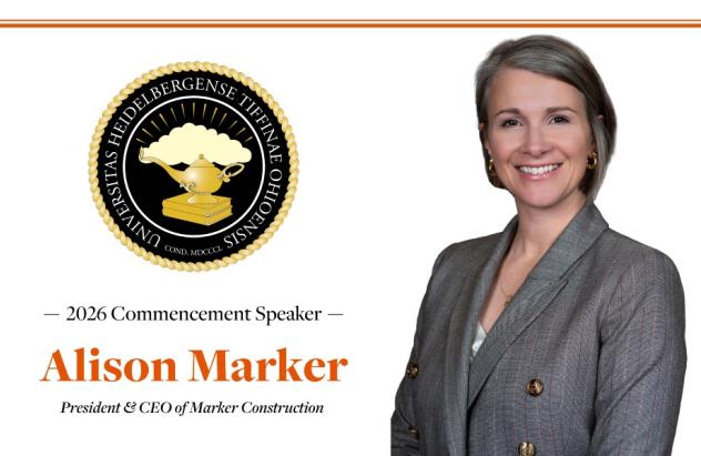 Alison Marker Commencement speaker 2026