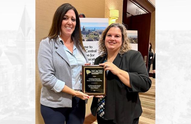 Bordner McBride NCACES Award 10-26