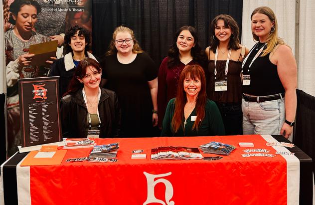 Heidelberg Students at the Southeastern Theatre Conference