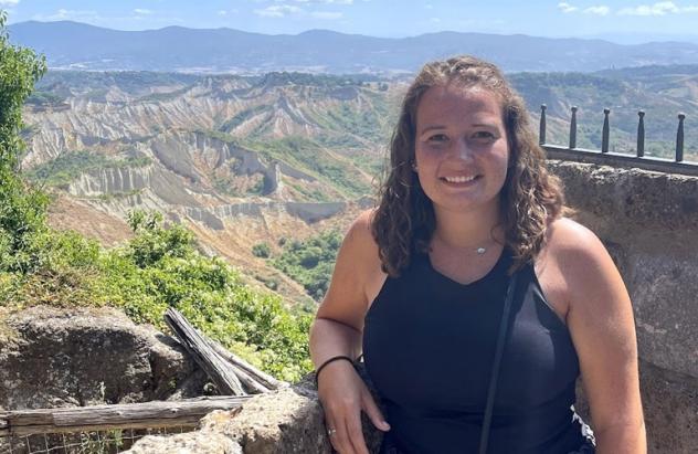 Junior Courtney Temple spent 2 weeks this summer shadowing physicians in an Italian hospital on her way to a career in medicine.