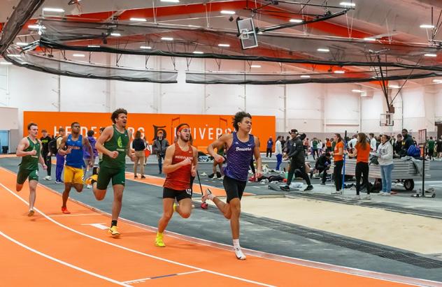Frann's Fieldhouse indoor T&F meet