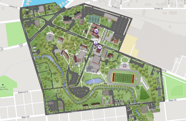 Campus map