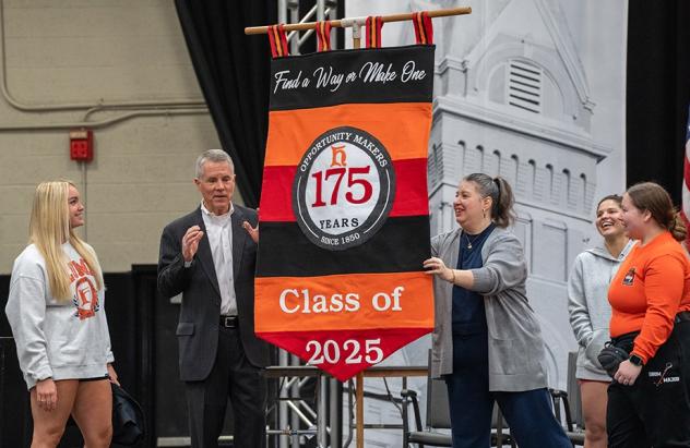 Class of '25 banner reveal