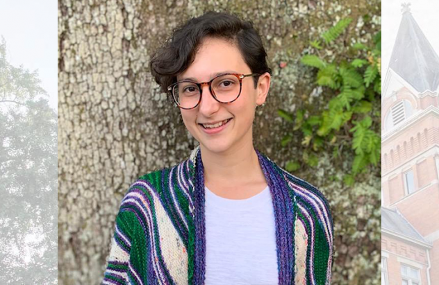 Enya Granados, '18, is the 2021 winner of the National Association of Biology Teachers Outstanding New Biology Teacher Achievement Award.