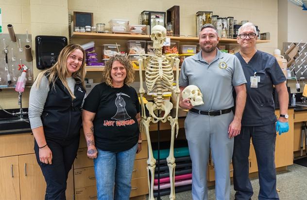 Coroner, TPD in Body Donor Lab