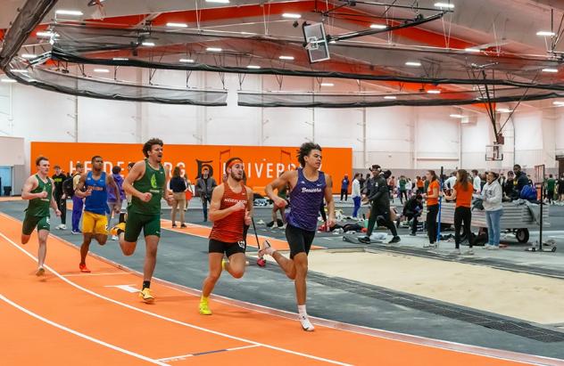 Frann's Fieldhouse indoor T&F meet