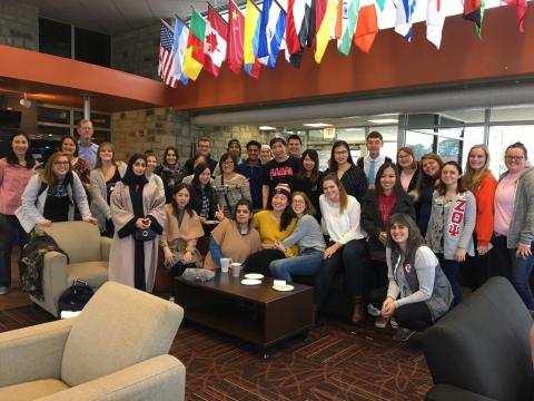 International student coffee hour