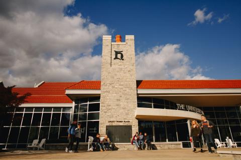 Students on Campus