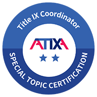 Title IX Coordinator Special Topic Certification