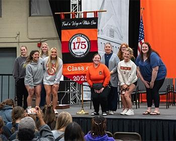 Class of '25 banner committee