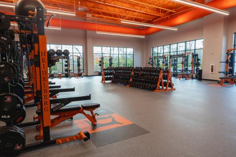 Frann's Fieldhouse Weight Room